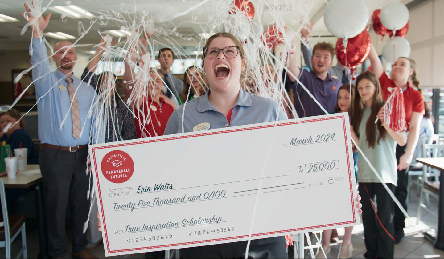 ChickfilA Awards 300,000 to CommunityService Minded Leaders to